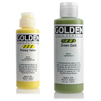Akrylová barva Golden Fluid – 81 odstínů