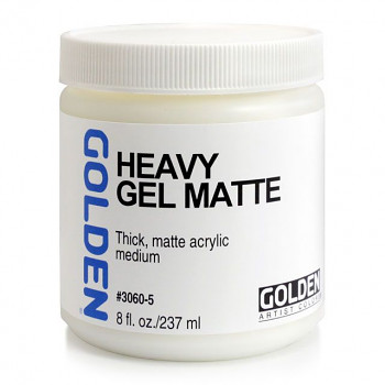 Golden Heavy Gel matný – různé velikosti