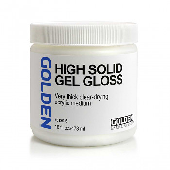 Golden High Solid Gel lesklý – různé velikosti