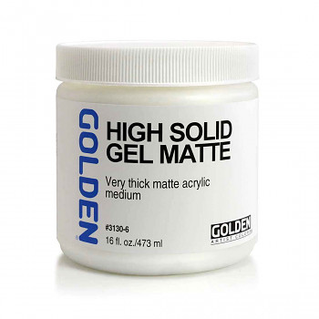 Golden High Solid Gel matný – různé velikosti