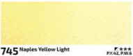 Akvarelová barva Rosa 10ml – 745 naples yellow light