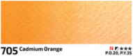 Akvarelová barva Rosa 10ml – 705 cadmium orange