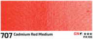 Akvarelová barva Rosa 10ml – 707 cadmium red medium