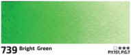 Akvarelová barva Rosa 10ml – 739 bright green