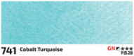 Akvarelová barva Rosa 10ml – 741 cobalt turquoise
