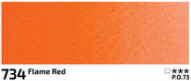 Akvarelová barva Rosa 2,5ml – 734 flame red