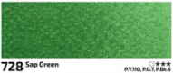Akvarelová barva Rosa 2,5ml – 728 sap green