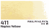 Akrylová barva Rosa 400ml – 411 naples yellow