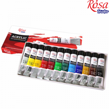 Sada akrylových barev Rosa Studio 12x20ml