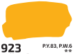 Kvašová barva Rosa 200ml – 923 yellow deep