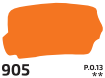 Kvašová barva Rosa 200ml – 905 orange
