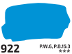 Kvašová barva Rosa 200ml – 922 blue light