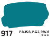 Kvašová barva Rosa 200ml – 917 turquoise
