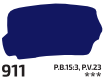 Kvašová barva Rosa 200ml – 911 blue deep