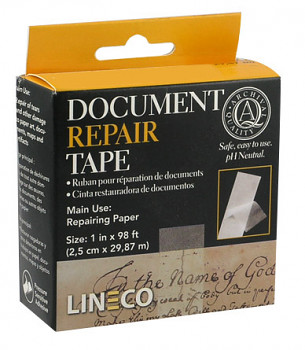 Archivační pásky pro opravu dokumentů 25mm x 30m