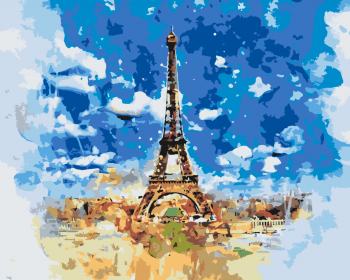 Malování podle čísel – Paříž 40x50cm – vyberte variantu