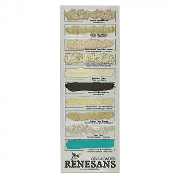 Vzorník akrylových past Renesans