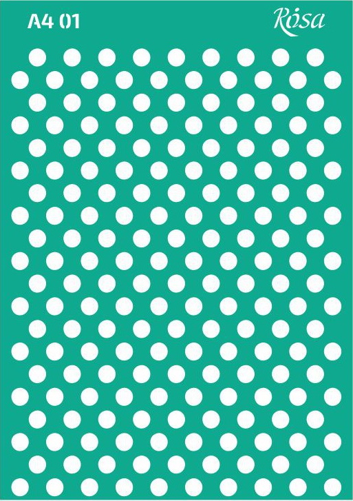 Šablona opakovatelně samolepicí A4 – 01