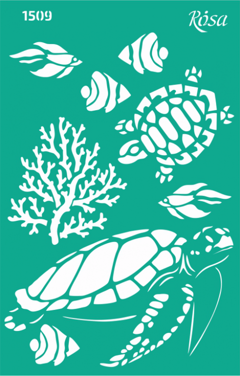 Šablona opakovatelně samolepicí 13x20cm – 1509