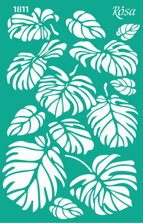 Šablona opakovatelně samolepicí 13x20cm – 1811