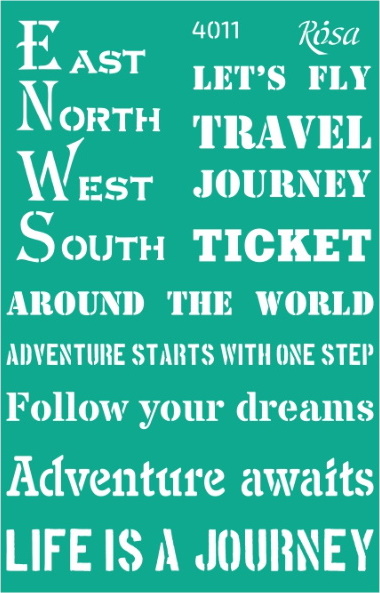 Šablona opakovatelně samolepicí 13x20cm – 4011