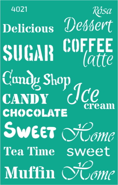 Šablona opakovatelně samolepicí 13x20cm – 4021