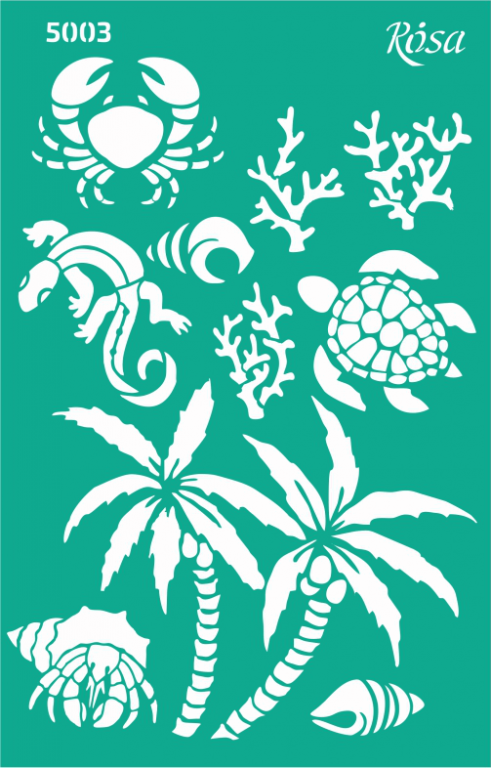 Šablona opakovatelně samolepicí 13x20cm – 5003