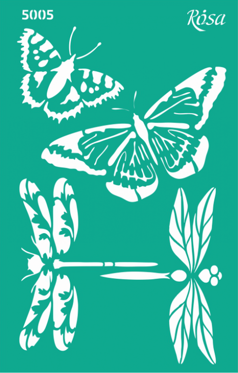 Šablona opakovatelně samolepicí 13x20cm – 5005