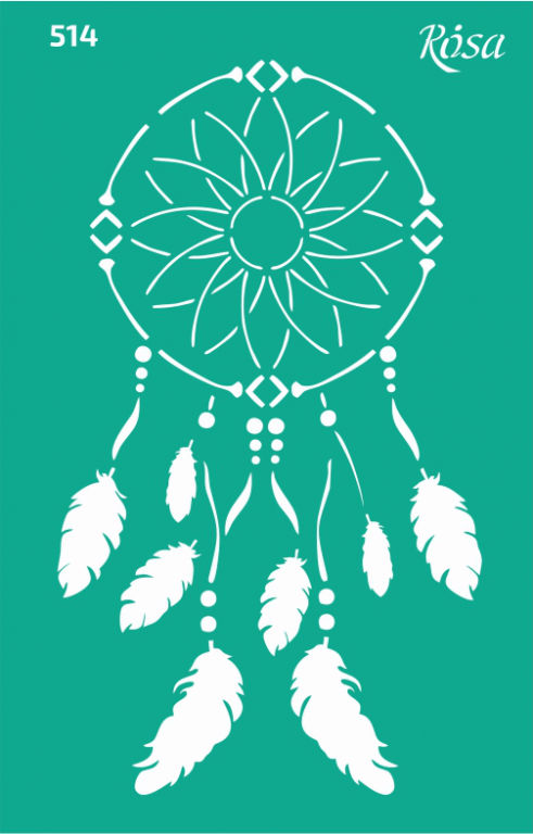 Šablona opakovatelně samolepicí 13x20cm – 514