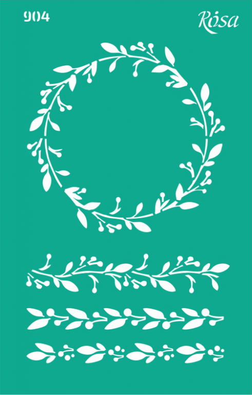 Šablona opakovatelně samolepicí 13x20cm – 904