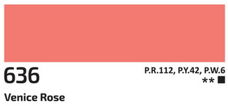 Akrylová barva Rosa 60ml – 636 venice rose
