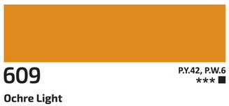 Akrylová barva Rosa 60ml – 609 light ochre