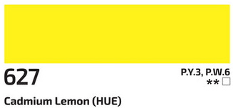 Akrylová barva Rosa 60ml – 627 cadmium lemon