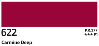 Akrylová barva Rosa 60ml – 622 carmine deep