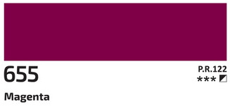 Akrylová barva Rosa 60ml – 655 magenta