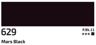 Akrylová barva Rosa 60ml – 629 mars black