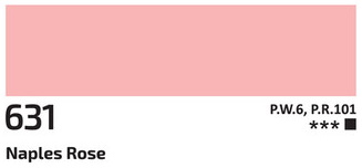 Akrylová barva Rosa 60ml – 631 naples rose