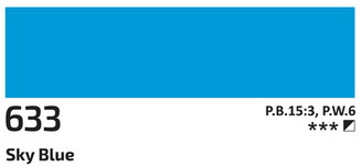 Akrylová barva Rosa 60ml – 633 sky blue