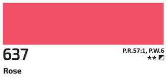 Akrylová barva Rosa 60ml – 637 rose