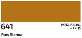Akrylová barva Rosa 60ml – 641 raw sienna