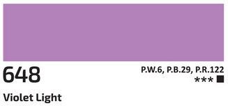 Akrylová barva Rosa 60ml – 648 violet light