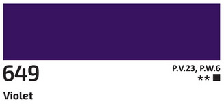 Akrylová barva Rosa 60ml – 649 violet