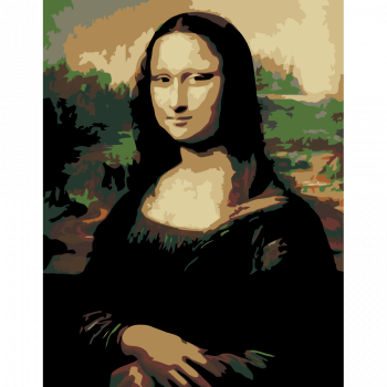 Malování podle čísel Rosa – 103 Mona Lisa