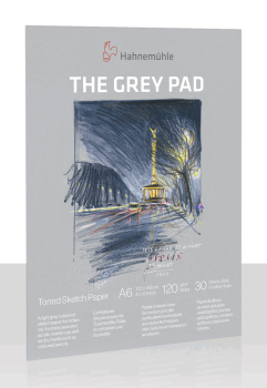 Skicák Hahnemühle grey pad A5 120g