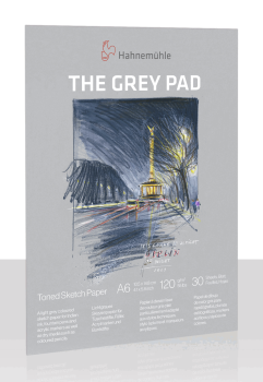 Skicák Hahnemühle grey pad A4 120g