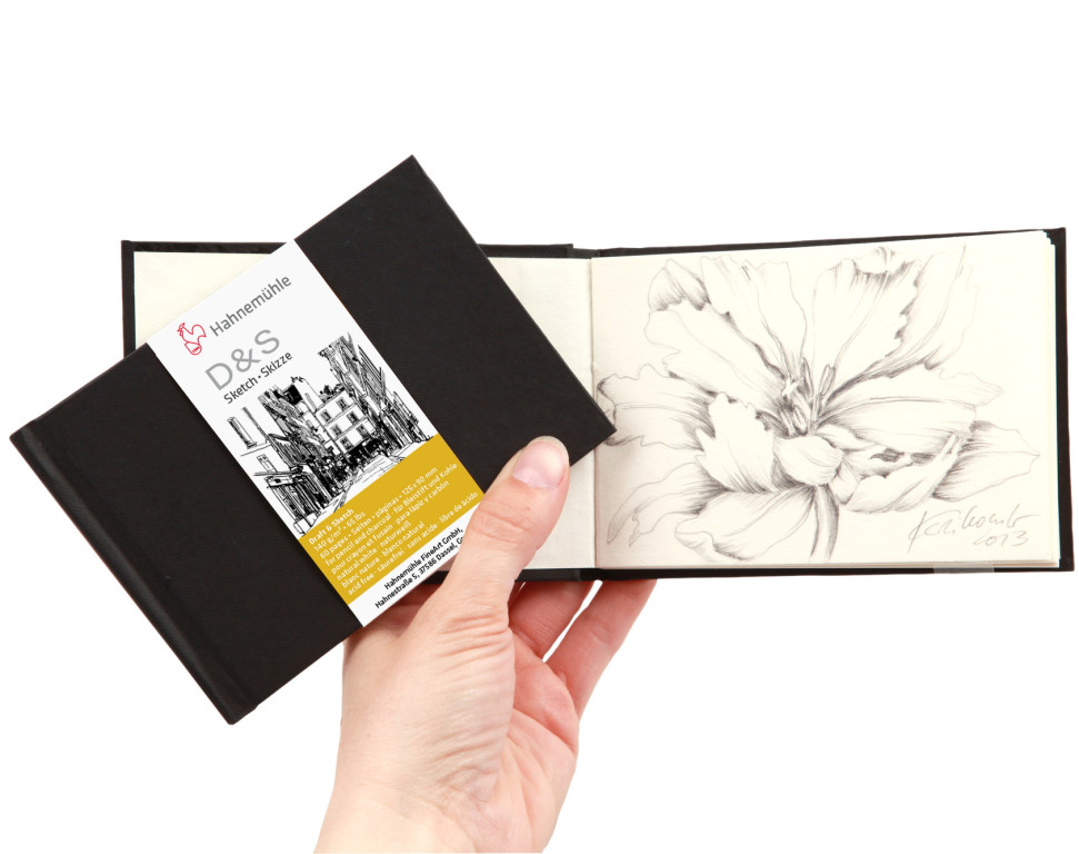 Skicovací kniha Hahnemühle D&S mini 9x12,5cm