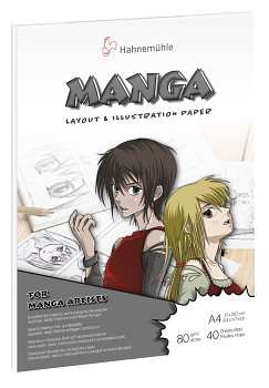 Skicák Hahnemühle manga A4