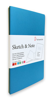 Hahnemühle Sketch&Note A5 modrý + zelený