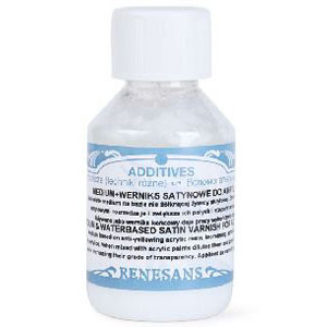 Medium a saténový lak pro akryl Renesans 100ml