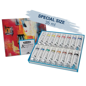 Sada akrylových barev Schmincke Akademie 16x35ml limitovaná edice